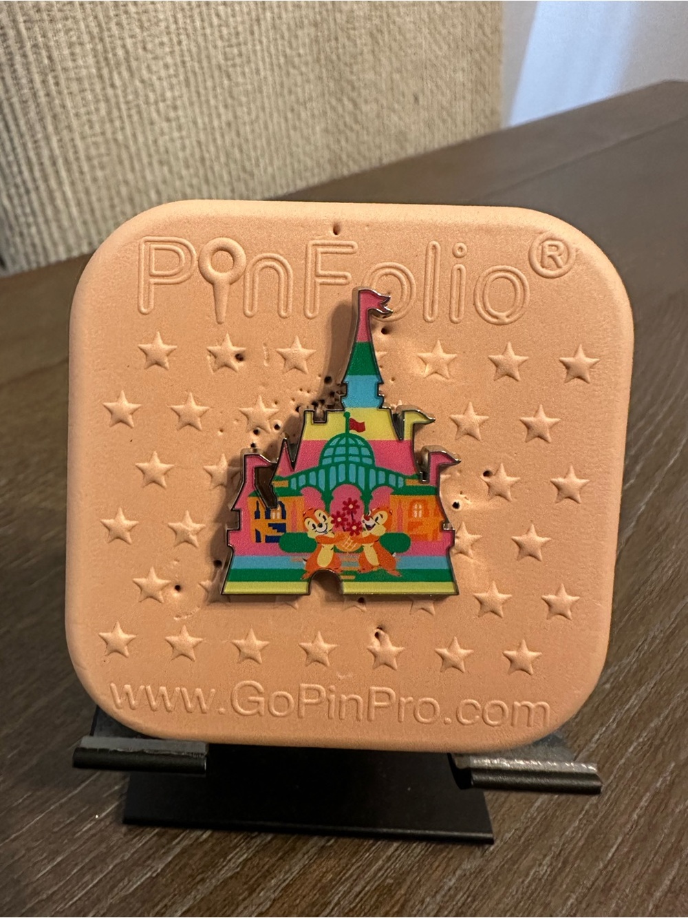 Disney Tokyo Japan Chip Dale World Bazaar Attractions Castle Mystery Pin